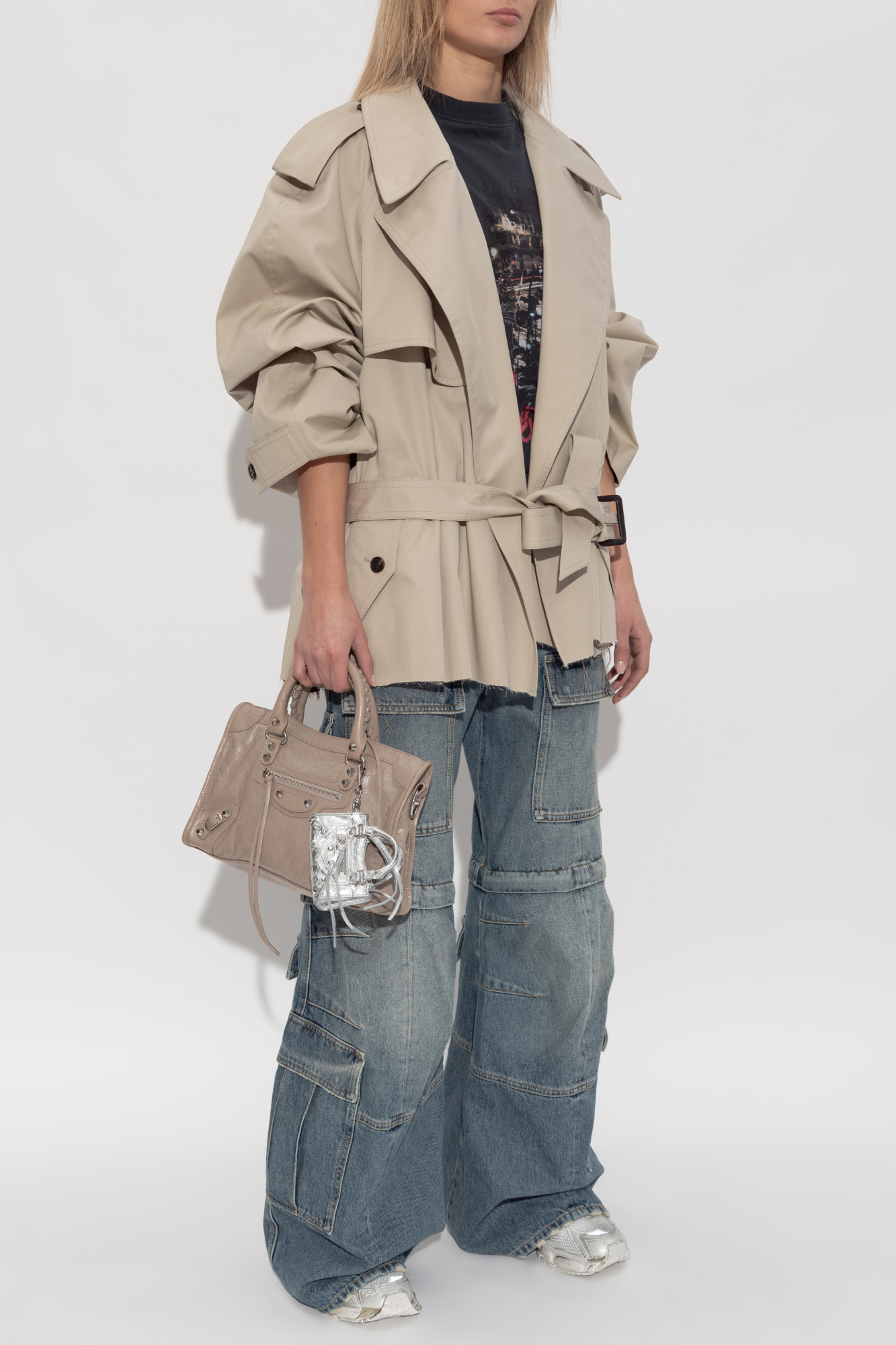 Balenciaga Short trench coat | Women's Clothing | Vitkac